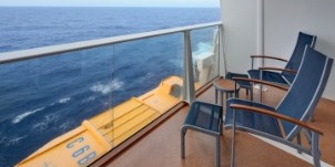 Croisière Royal Caribbean International RCI Anthem of the Seas Vue mer avec grand balcon