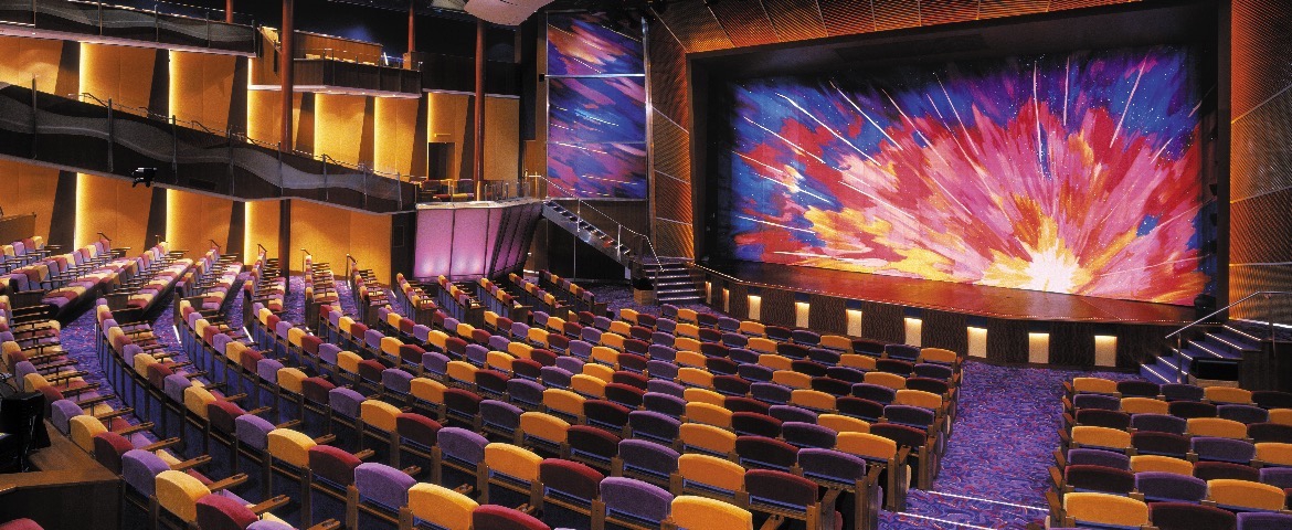 Croisière RCI Royal Caribbean Brilliance of the Seas Théâtre Pacifica