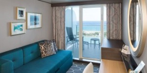 Croisière RCI Royal Caribbean Harmony of the Seas Vue mer avec large balcon