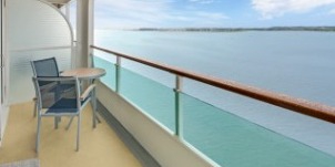 Croisière RCI Royal Caribbean International Cruise Line Grandeur Spacieuse Vue Mer avec Balcon Adaptée Balcon