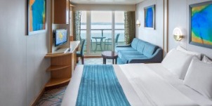 Croisière RCI Royal Caribbean International Cruise Line Grandeur Spacieuse Vue Mer avec Balcon Adaptée