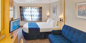 Croisière RCI Royal caribbean international Mariner of the seas Spacieuse avec vue mer