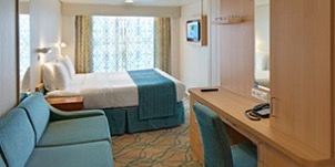 Croisière RCI Royal caribbean international Rhapsody of the seas Spacieuse vue mer avec balcon