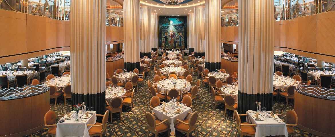 Croisière RCI Royal Caribbean Jewel of the Seas Tides Dining Room (Salle à Manger)
