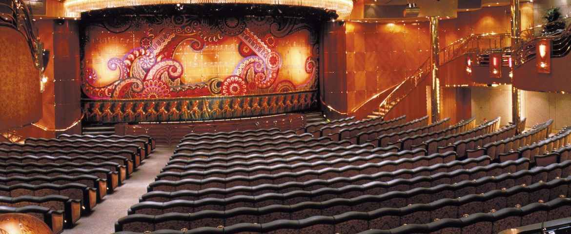 Croisière RCI Royal Caribbean Rhapsody of the Seas Théâtre Broadway Melodies