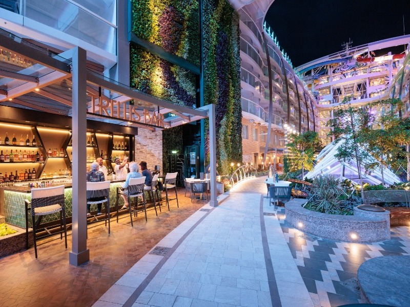 Croisière RCI Royal Caribbean Utopia of the Seas Bar Trellis