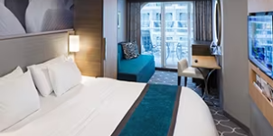 Croisière RCI Royal Caribbean Wonder of the Seas Balcon avec vue sur le Boardwalk adaptée