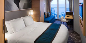 Croisière RCI Royal Caribbean Wonder of the Seas Vue mer avec balcon