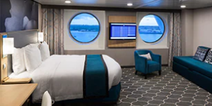 Croisière RCI Royal Caribbean Wonder of the Seas Vue mer ultra spacieuse