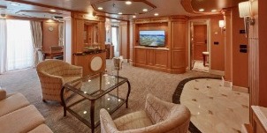 Cunard Cruise Line Croisière Queen Victoria cabine suite master