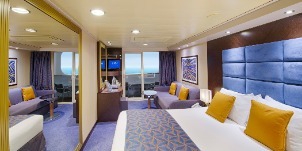 MSC Croisière Cruise Line Divina Balcon De Luxe Vue Partielle