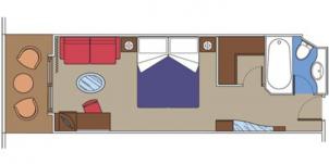 MSC Croisière Fantasia Deluxe Suite