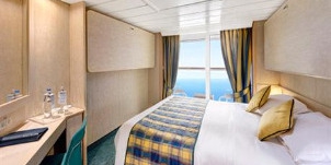 msc croisieres cruise line armonia balcon chambre à coucher