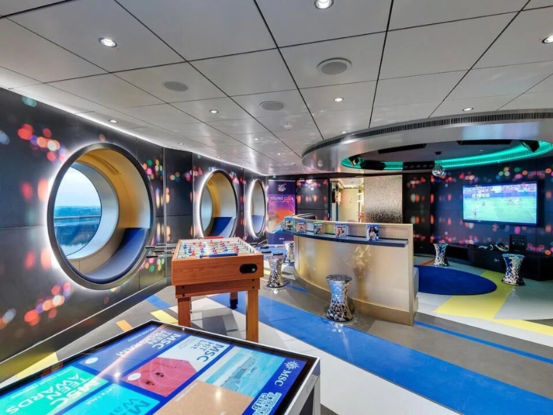 msc navires msc seascape famille