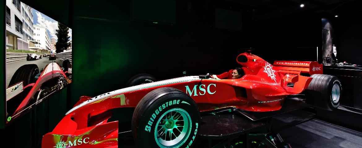 Msc Splendida Simulateur F1