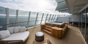 msc world america suite du propriétaire yacht club bain à remous