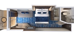 Croisières NCL Norwegian Cruise Line Bliss Balcon Garanti plan