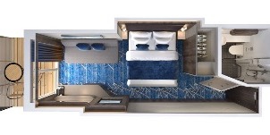 Croisières NCL Norwegian Cruise Line Bliss Grand balcon Plan