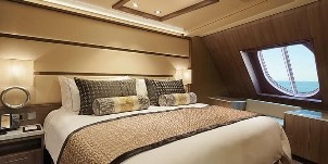 Croisières NCL Norwegian Cruise Line Bliss The Haven Penthouse Face À L'avant Avec Balcon