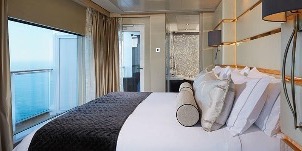 Croisières NCL Norwegian Cruise Line Bliss The Haven suite du propriétaire de luxe avec grand balcon