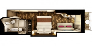 ncl norwegian escape mini suite plan 