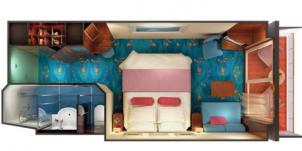 ncl norwegian jewel cabine balcon plan 