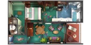 ncl norwegian jewel the haven villa familiale plan 