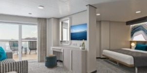 NCL Norwegian Luna Suite Orientée Vers L'arrière Avec Grand Balcon