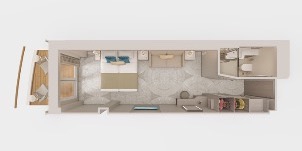 NCL Norwegian Prima Familiale Avec Balcon Plan