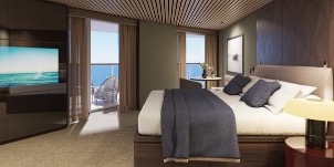 NCL Norwegian Prima Penthouse The Haven Avec Grand Balcon Orienté Vers L'arrière