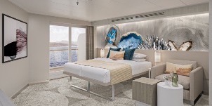 NCL Norwegian Viva Suite Club Avec Balcon Orienté Vers L'avant Avec Balcon Coin