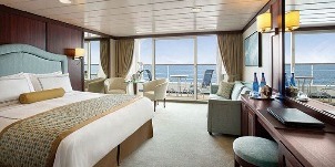 Oceania Cruise Line Croisière Nautica cabine suite Penthouse