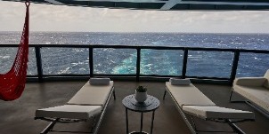 Virgin Voyages Scarlet Lady Biggest Terrace Sweet Aft Suite